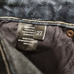 High end womens denim jeans - Parker Smith Size 27